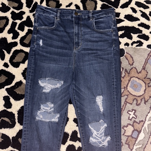 American Eagle Next Level Stretch Curvy Hi Rise Jeggings size 14 - Picture 2 of 5